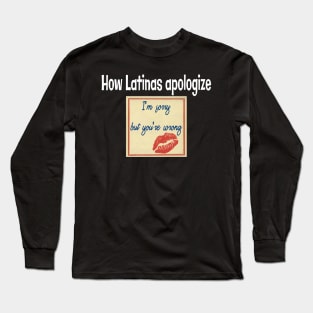 Latins Hipanic Shirt Long Sleeve T-Shirt